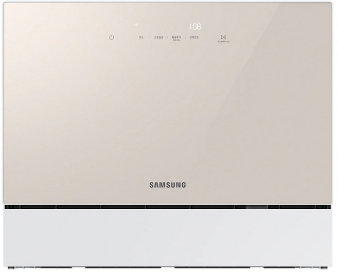 삼성전자 Bespoke 카운터탑 식기세척기 6인용, 베이지, DW30FB300CE0, 방문설치