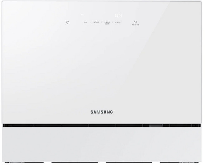 삼성전자 Bespoke 카운터탑 식기세척기 6인용, 화이트, DW30FB300CW0, 방문설치