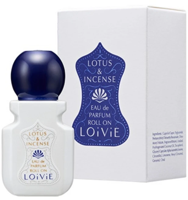 로이비 롤온 로터스 앤 인센스 오 드 퍼퓸, 7.5ml, 1개 - 쿠팡