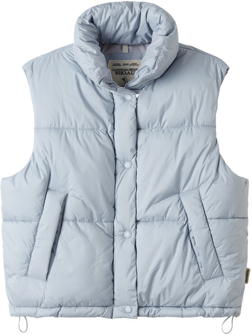 WHO.A.U 短版立領鋪棉背心