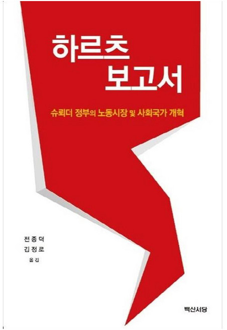 哈茲報告 施若德政府的勞動市場與社會國家改革, 白山書堂, 全鍾德, 金正魯