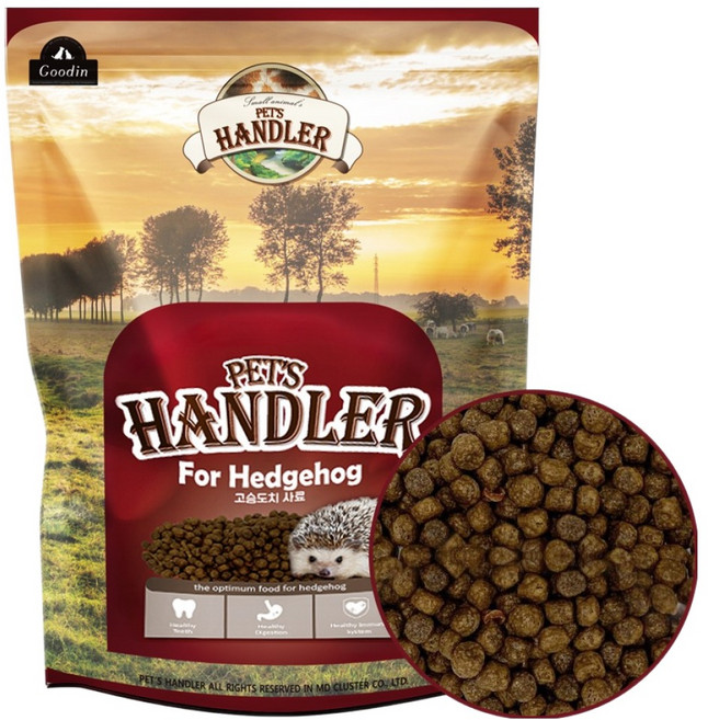펫츠핸들러 고슴도치 사료, 400g, 1개
