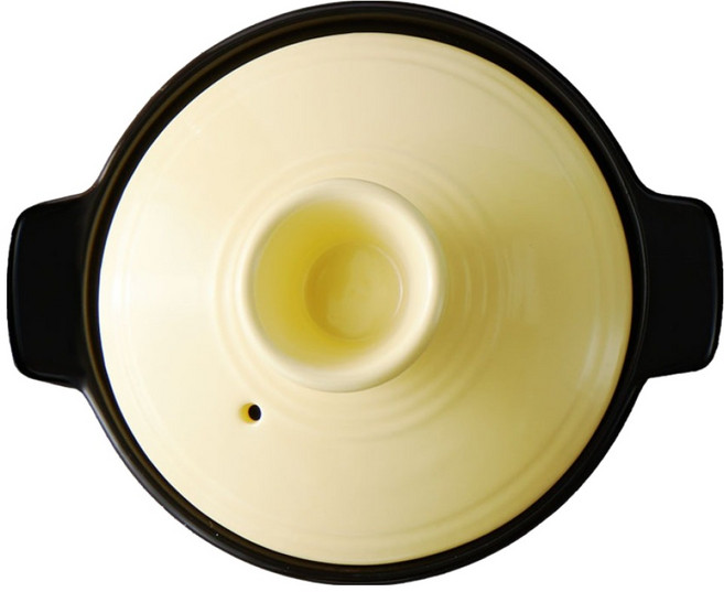 르베르폴리세 파스텔 내열 뚝배기 찜기 옐로우, 1개, 14cm