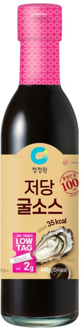 청정원 저당 굴소스, 440g, 1개