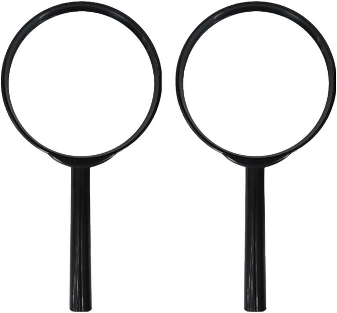 마그피아 휴대용 마그랑 손잡이 돋보기 중형, 2개