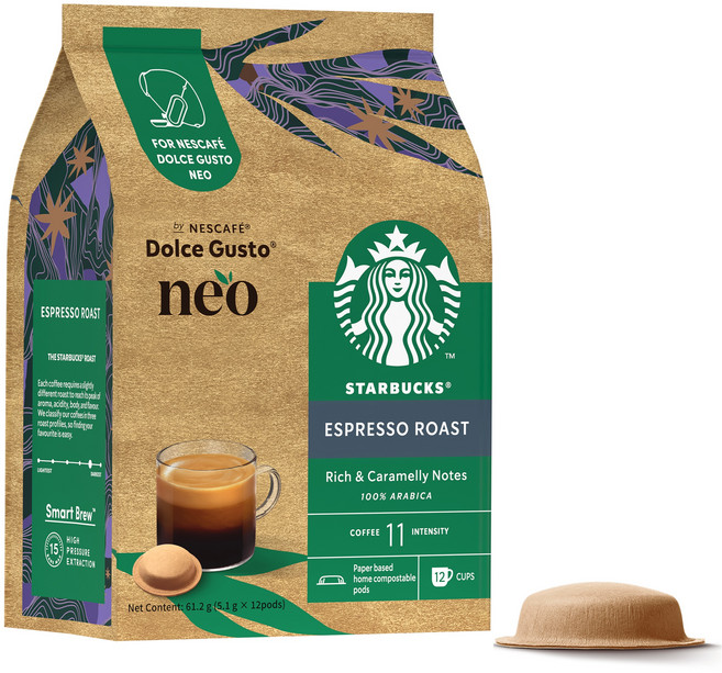 스타벅스 네오 에스프레소 로스트 캡슐커피, 5.1g, 12개입, 1개