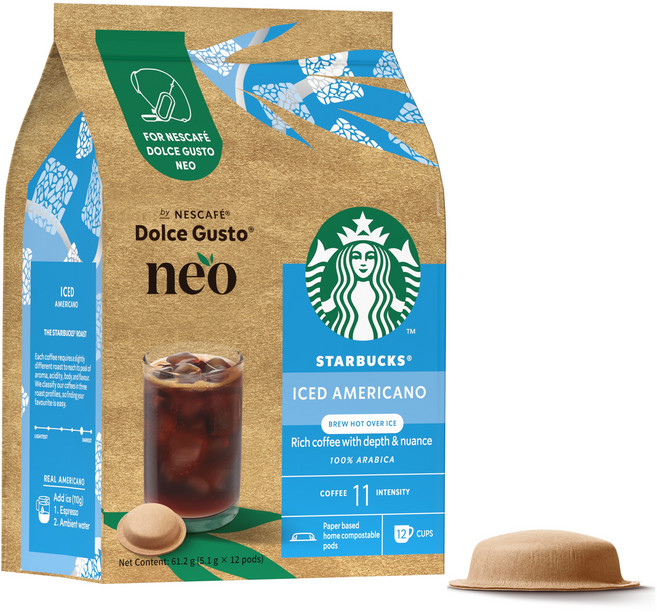 스타벅스 네오 아이스 아메리카노 캡슐커피, 5.1g, 12개입, 1개