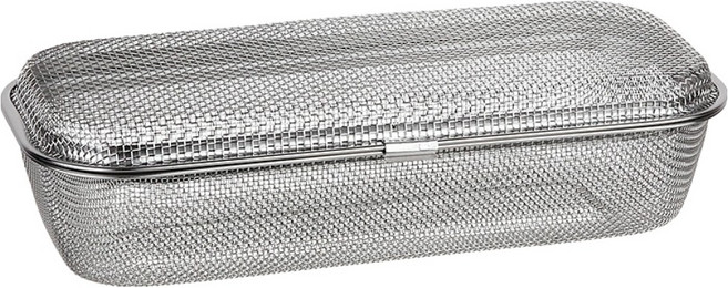 플라라 클리어스텐 식기세척기 바스켓 대, 실버, 1개