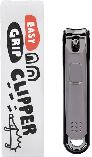 씨조 손톱이 튀지않는 손톱깍이 중형, 1개, 실버