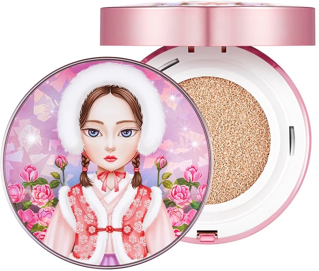 뷰티피플 절대 꿀녀 로얄젤리 우유 쿠션 파운데이션 18g, 21호 허니 베이지, 1개 - 쿠팡