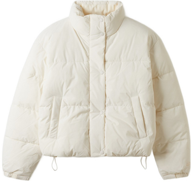 WHO.A.U 高領短版鋪棉外套