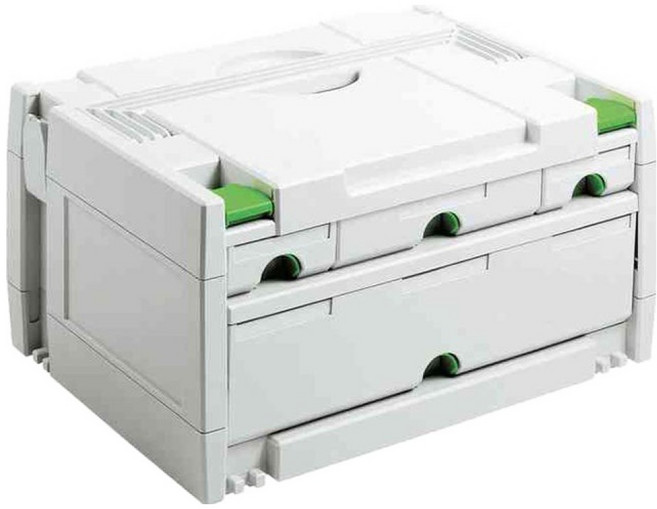 FESTOOL Sortainer 分類工具箱 SYS 3-SORT/4 491522, 1個
