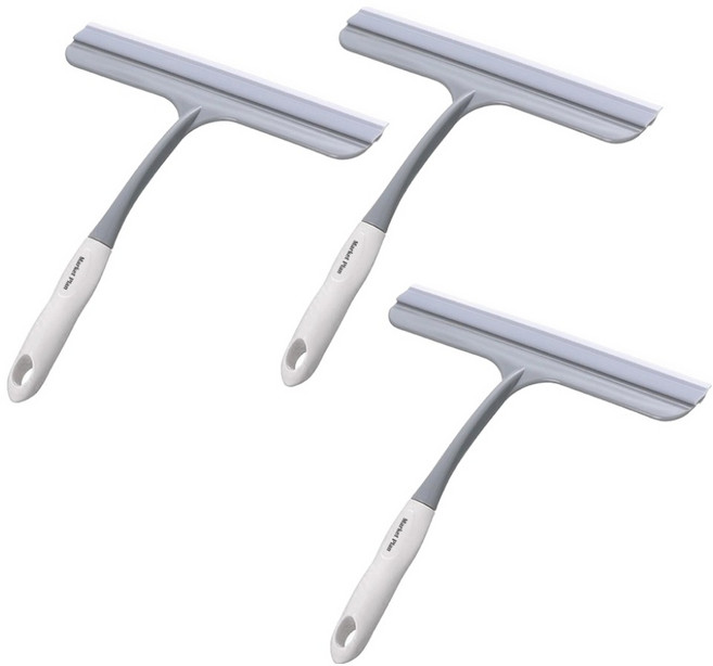 마켓플랜 초경량 다용도 실리콘 스퀴지 3p, 1세트, 아이보리