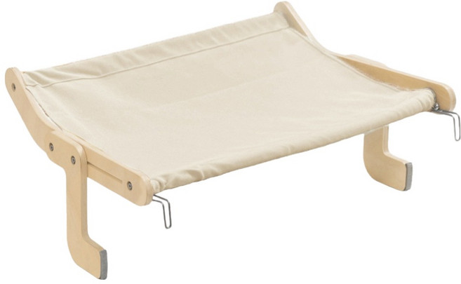 카무라라 고양이 창틀해먹, 베이지캔버스, 1개