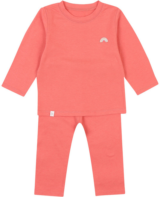 아가방 슈크림 하트 웜 보온 내의 상하의 세트 01Q757601