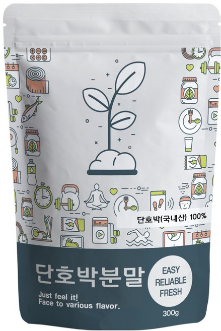 푸른빈 단호박 분말, 300g, 1개