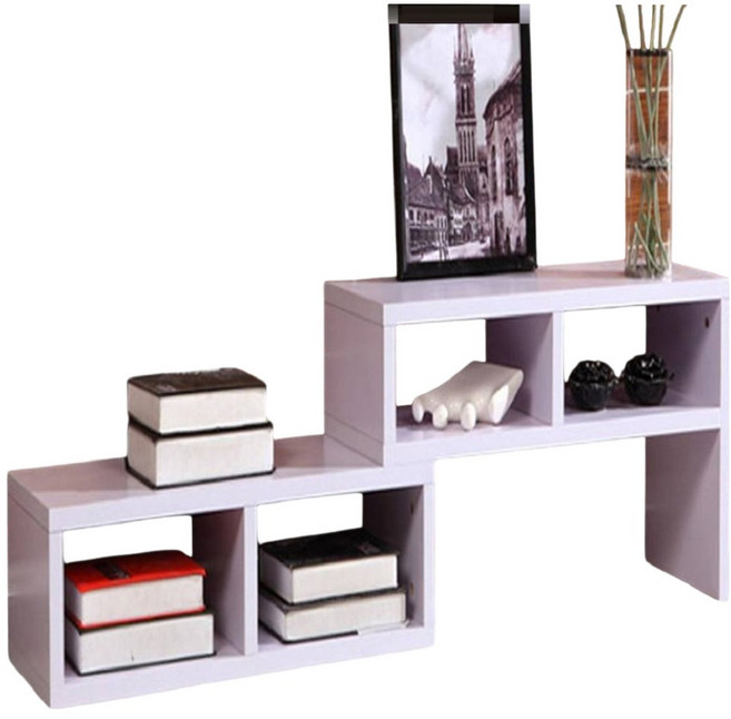 彬彬小鋪 伸縮電視櫃, 白楓色