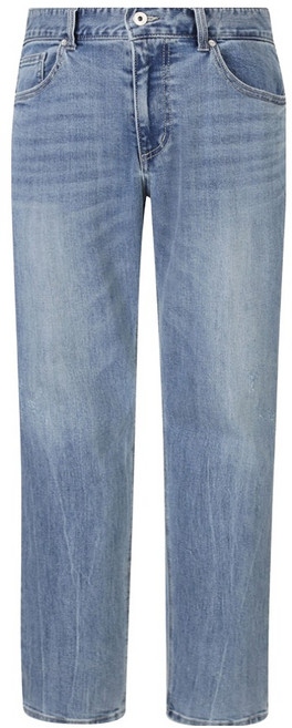 버커루 남성용 테이퍼드 슬림 데님 팬츠