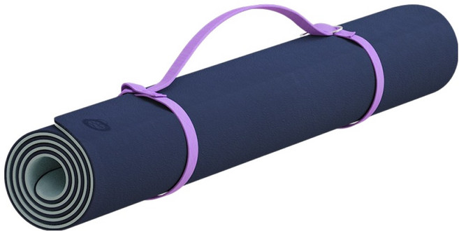 멜킨스포츠 와이드헤븐 TPE 논슬립 요가매트 대형, 무브먼트 네이비, 1개