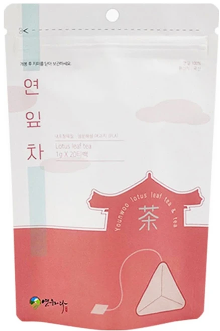 연우제다 연잎차 티백, 1g, 20개입, 1개 - 쿠팡