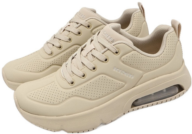 SKECHERS 女款 UNO EVOLVE D楦氣墊運動鞋 177610NAT