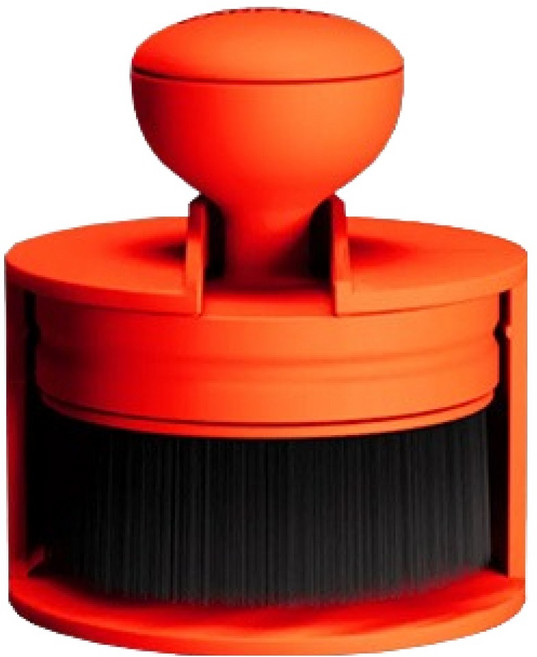 카프로 다크사이드 타이어 브러쉬 XL, 오렌지 + 블랙, 1개