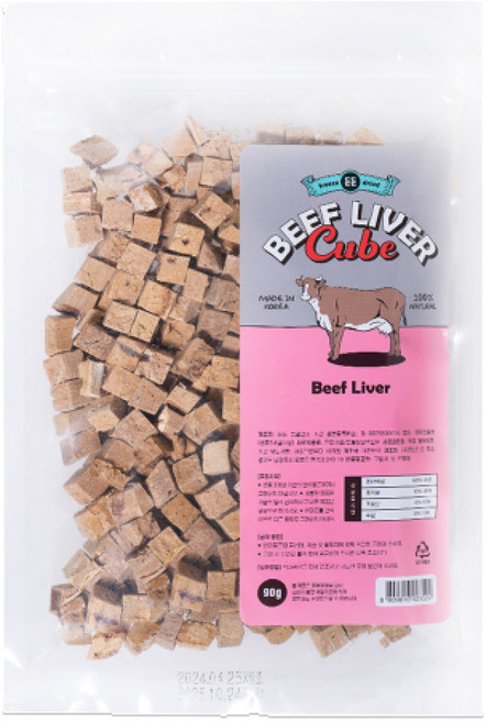 든든 반려동물 동결건조 간식, 1개, 90g, 소간
