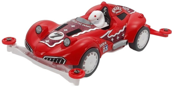 TAMIYA 田宮 迷你四驅車 2025 蛇年迷你車 95679, 1個, 混合色