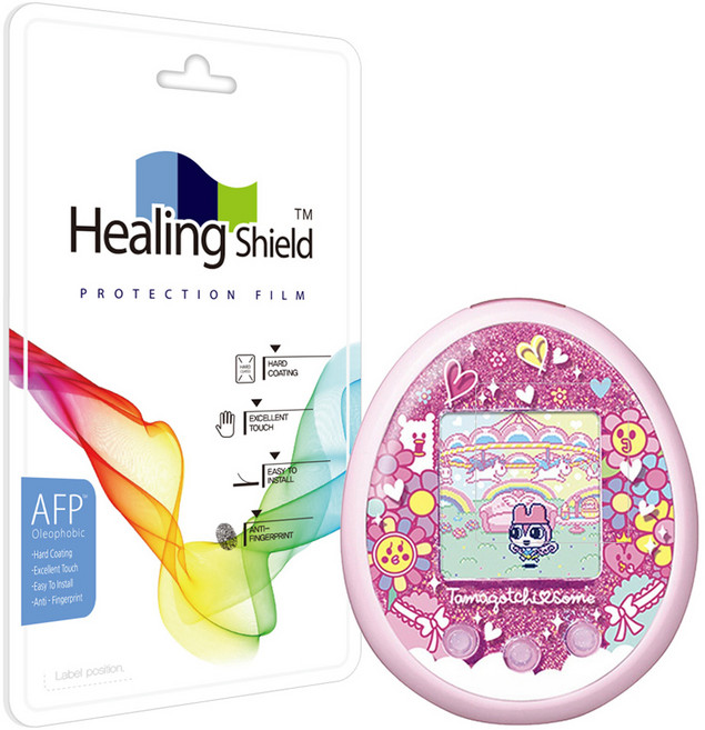 힐링쉴드 다마고치 썸 올레포빅 액정보호필름 2p 세트, 1세트