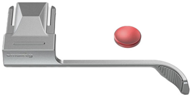 스몰리그 후지 X-E5 엄지그립 실버, 1개, 5451