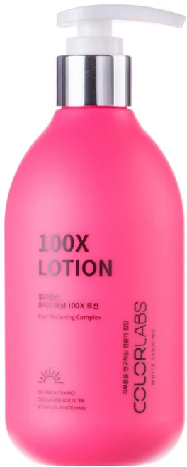 컬러랩스 화이트태닝 100X 로션, 300ml, 1개 - 쿠팡