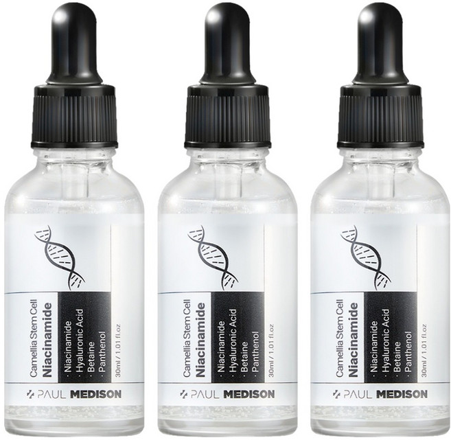 폴메디슨 동백줄기세포 나이아신아마이드 앰플, 3개, 30ml