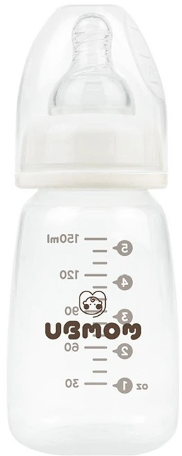 유비맘 신생아용 조리원 PP 젖병, 베이지, 150ml, 1개 - 쿠팡