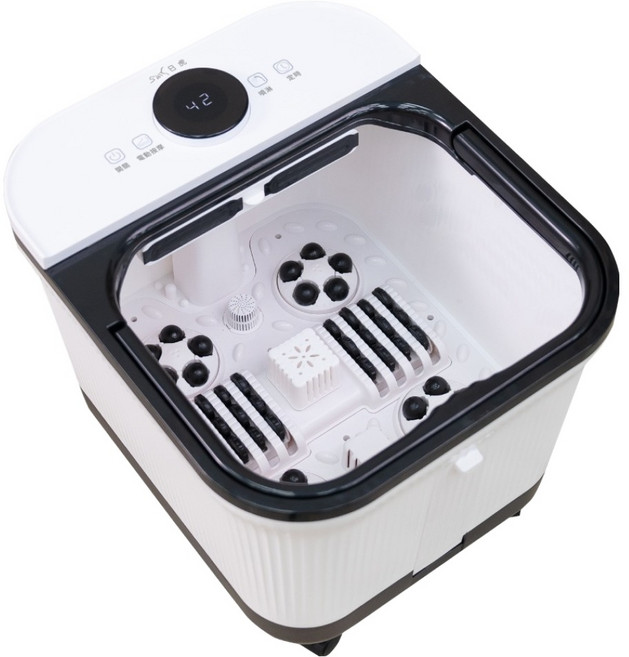 日虎 中桶全能按摩泡腳機, SL-302, 白色