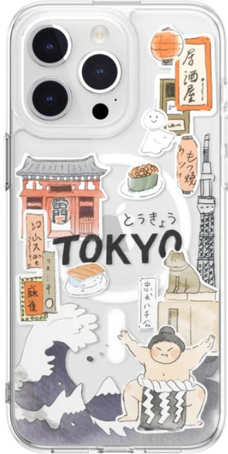 SwitchEasy 魚骨牌 City M 防摔 手機殼 iPhone 15 Pro 6.1吋 Military Grade Wireless Charging Built-in Magnets 東京