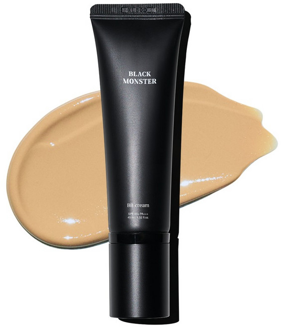 블랙몬스터 비비크림 SPF50+ PA+++ 45ml 25호, 앰버 베이지, 1개