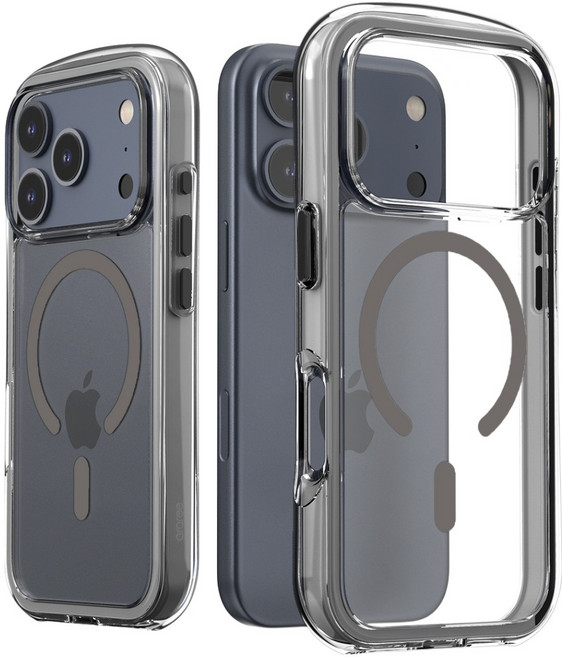 아라리 듀플M 에어 변색에 강한 맥세이프 범퍼 휴대폰 케이스