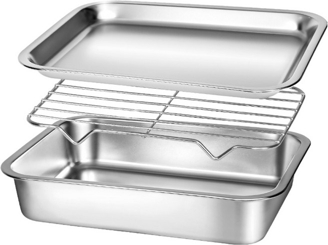 벨라쿠진 에센셜 스텐 밧드 세트, 밧드 + 트레이 + 와이어랙, 1세트