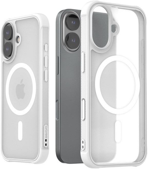 아라리 변색에 강한 맥세이프 범퍼 듀플M 아머 휴대폰 케이스