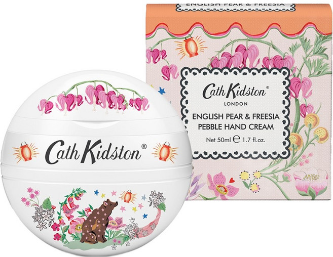 캐스키드슨 페블 핸드크림 잉글리쉬 페어 앤 프리지아, 50ml, 1개