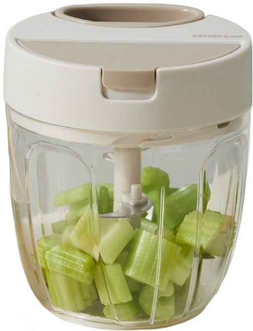 락앤락 리틀럽 멀티다지기 초퍼 900ml, 베이지, 1개