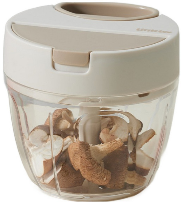 락앤락 리틀럽 멀티다지기 초퍼 650ml, 베이지, 1개