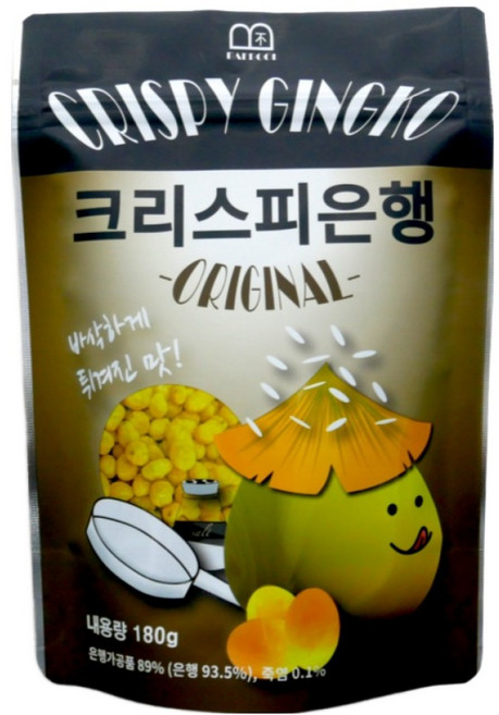 배불 국내제조 크리스피 은행튀김 오리지널맛, 1개, 180g