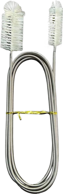 멍스터즈 싱크대 배수구 청소 세탁기 청소솔 200cm, 흰색, 1개