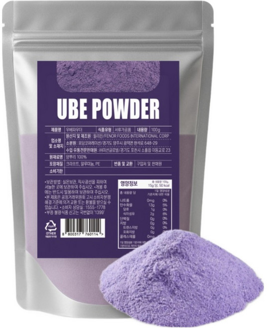 우베 파우더, 100g, 1개입, 1개