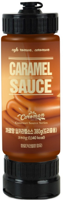 까로망 딥카라멜소스 드리즐용, 380g, 1개