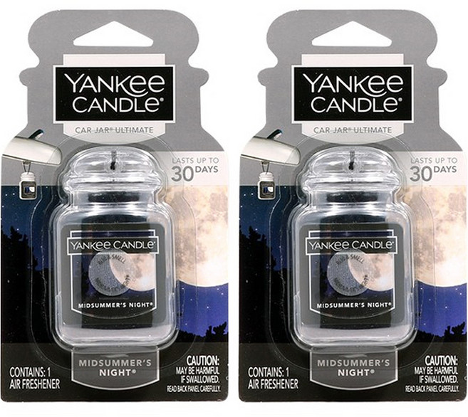 양키캔들 카자 얼티메이트 차량용 방향제, 2개, 미드썸머나잇