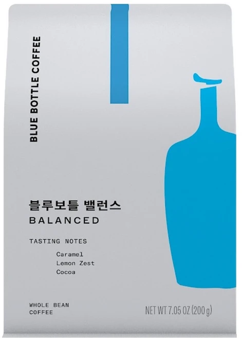 블루보틀커피 밸런스 원두, 홀빈(분쇄안함), 200g, 1개 - 쿠팡