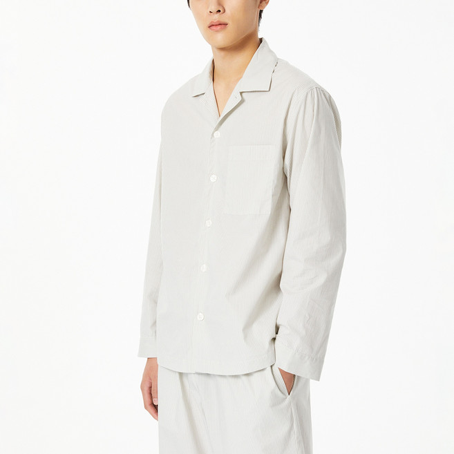 JAJU 코튼 파자마 셔츠