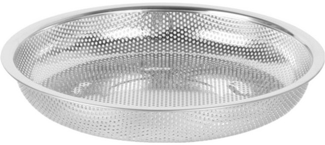 퀸센스 세신바로써 무연마제 스테인리스 펀칭타공 채반, 1개